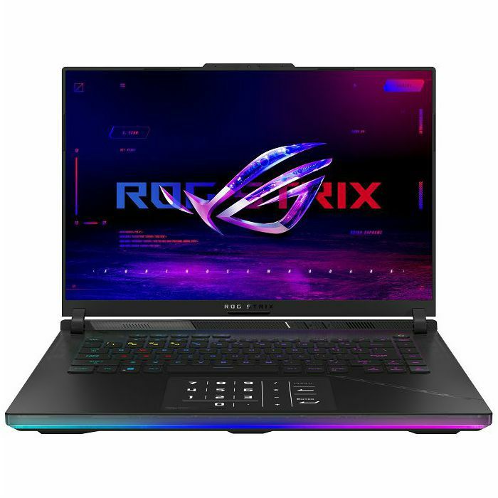 Notebook Asus Gaming ROG Strix SCAR 16, G634JZR-NM020X, 16" 2K+ Mini LED 240Hz, Intel Core i9 14900HX up to 5.8GHz, 32GB DDR5, 1TB+1TB NVMe SSD, NVIDIA GeForce RTX4080 12GB, Win 11 Pro, 2 god