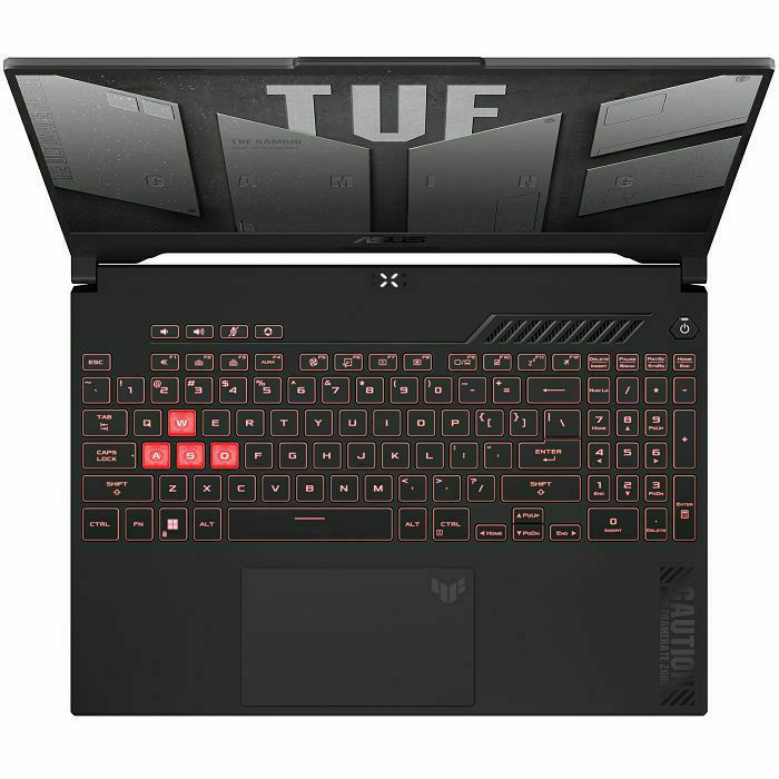 Notebook Asus Gaming TUF A15, FA507UI-HQ029, 15.6" FHD IPS 165Hz, AMD Ryzen 9 8940HS up to 5.2GHz, 32GB DDR5, 1TB NVMe SSD, NVIDIA GeForce RTX4070 8GB, no OS, 2 god