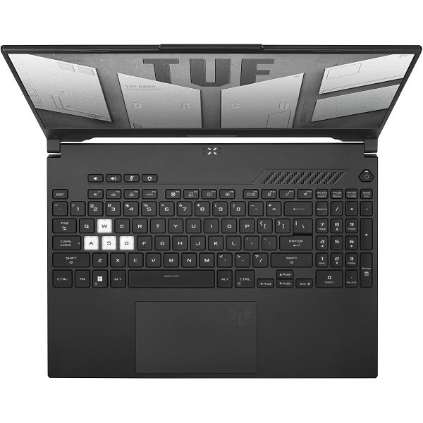 Notebook Asus Gaming TUF Dash F15, FX517ZC-HN063, 15.6" FHD IPS 144Hz, Intel Core i7 12650H up to 4.7GHz, 16GB DDR5, 512GB NVMe SSD, NVIDIA GeForce RTX3050 4GB, no OS, 2 god - BEST BUY