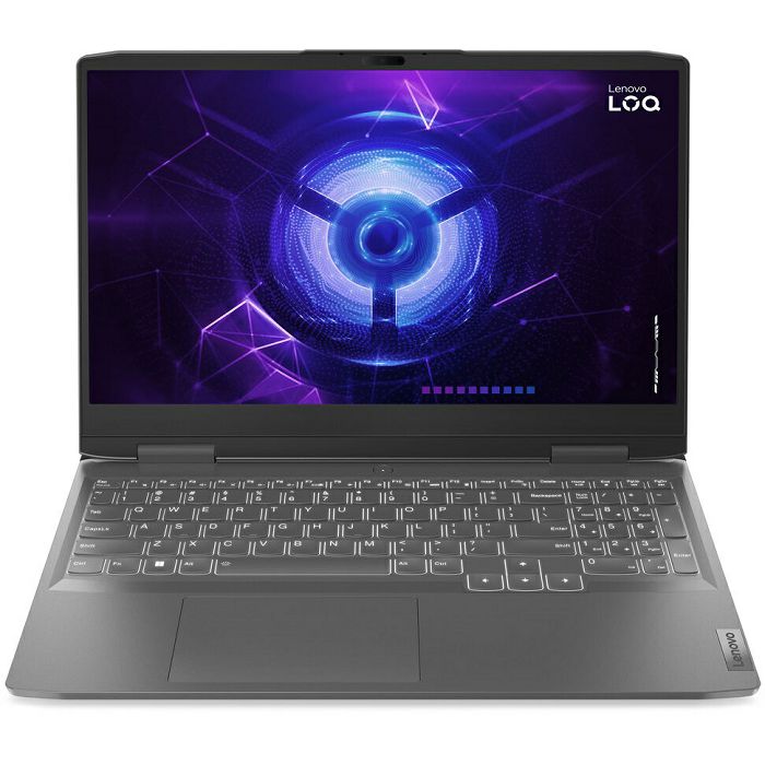 Notebook Lenovo Gaming LOQ, 82XV00RJSC, 15.6" FHD IPS 144Hz, Intel Core i5 12450H up to 4.4GHz, 16GB DDR5, 512GB NVMe SSD, NVIDIA GeForce RTX4060 8GB, no OS, 2 god