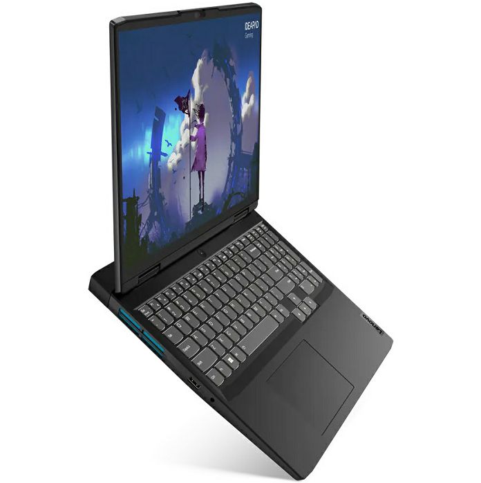 Notebook Lenovo IdeaPad Gaming 3, 82SA00ANSC, 16" WUXGA IPS 165Hz, Intel Core i7 12650H up to 4.7GHz, 16GB DDR4, 1TB NVMe SSD, NVIDIA GeForce RTX3060 6GB, no OS, 2 god
