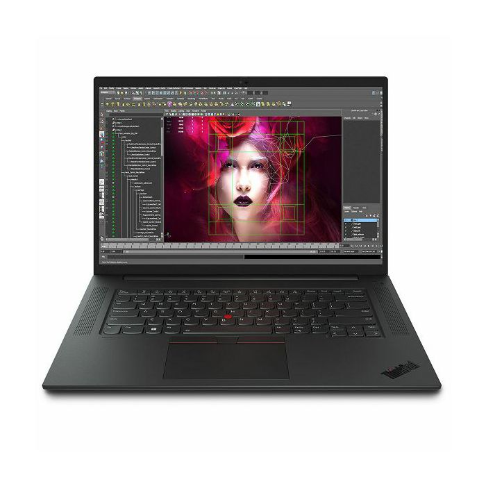 Notebook Lenovo Workstation ThinkPad P1 Gen 5, 21DD000BSC, 16" WQUXGA IPS HDR400 Touch, Intel Core i9 12900H up to 5.0GHz, 64GB DDR5, 4TB NVMe SSD, NVIDIA RTX A5500 16GB, Win 10 Pro, 3 god