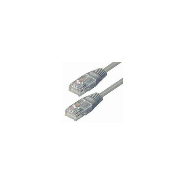 Kabel NaviaTec, mrežni, UTP, Cat5e, 3.0m, sivi