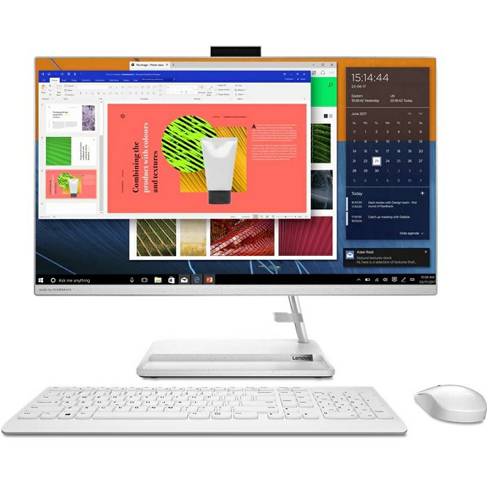 All in one Lenovo IdeaCentre AIO 3, F0FY00DBSC, 27" FHD IPS, AMD Ryzen 3 5425U up to 4.1GHz, 8GB DDR4, 1TB NVMe SSD, AMD Radeon Graphics, DVD, no OS, 2 god 