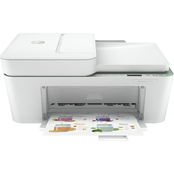 Printer HP DeskJet Plus 4122e All-in-One, 26Q92B, ispis, kopirka, skener, e-fax, USB, WiFi, A4 - Instant Ink ready