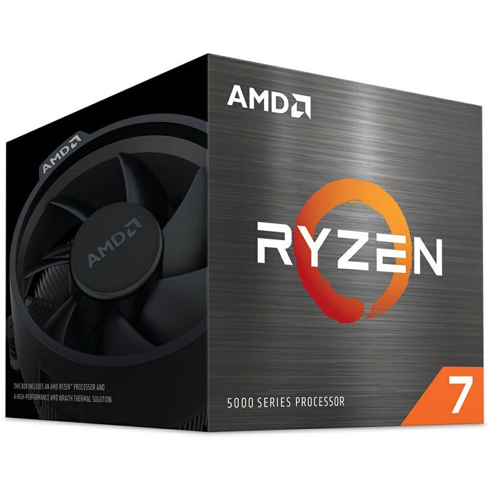 Procesor AMD Ryzen 7 5700 (8C/16T, up to 4.6GHz, 16MB, AM4), 100-100000743BOX