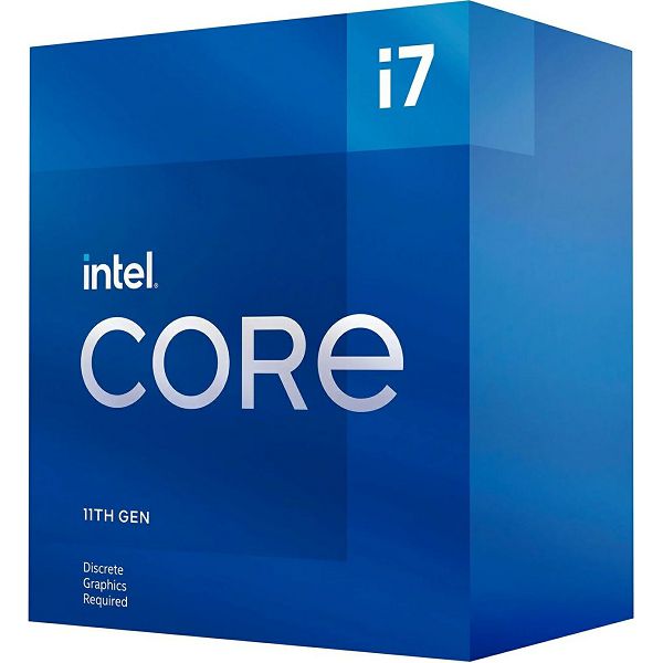 Procesor Intel Core i7-11700F (8C/16T, up to 4.9GHz, 16MB, LGA1200), BX8070811700F