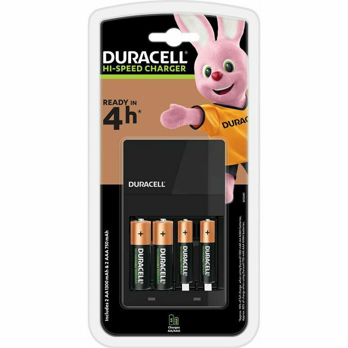 Punjač za baterije Duracell CEF14 4H 2AA