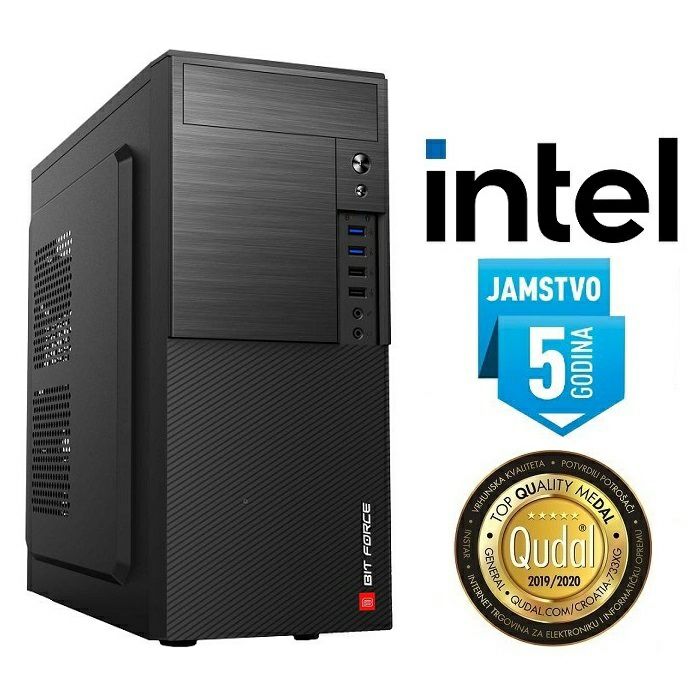 Računalo INSTAR Master, Intel Core i7 13700 up to 5.2GHz, 16GB DDR4, 500GB NVMe SSD, Intel UHD Graphics 730, DVD-RW, 5 god jamstvo