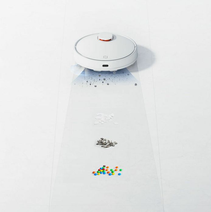Robotski usisavač Xiaomi Robot Vacuum S10, 300ml, 45W, bijeli