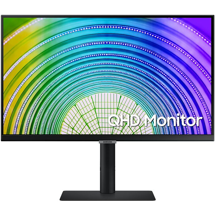 Monitor Samsung 24" LS24A600UCUXEN, IPS, gaming, AMD FreeSync 75Hz, HDR10, HDMI, 2xDP, Pivot, 2K