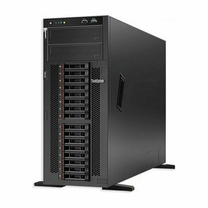 Server Lenovo ThinkSystem ST550, Intel Xeon Silver 4210R (10C, 3.2GHz, 13.75MB), 32GB 2933MHz DDR4, No HDD, 750W