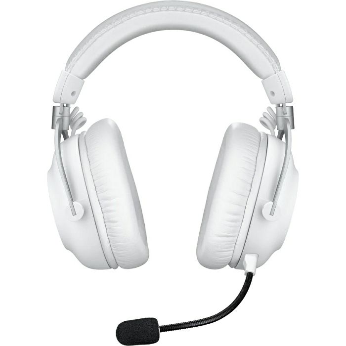 Slušalice Logitech G Pro X 2 Lightspeed, bežične, gaming, mikrofon, over-ear, PC, PS4, PS5, Switch, bijele