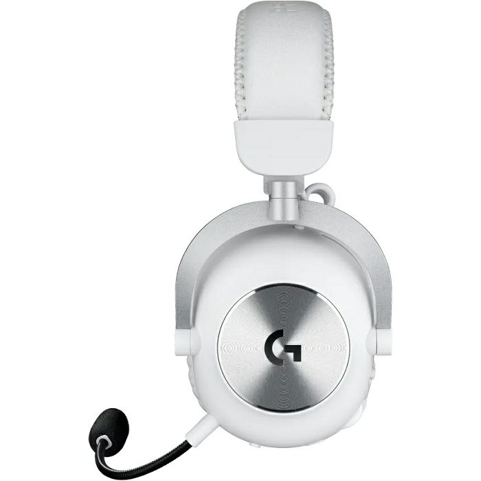 Slušalice Logitech G Pro X 2 Lightspeed, bežične, gaming, mikrofon, over-ear, PC, PS4, PS5, Switch, bijele