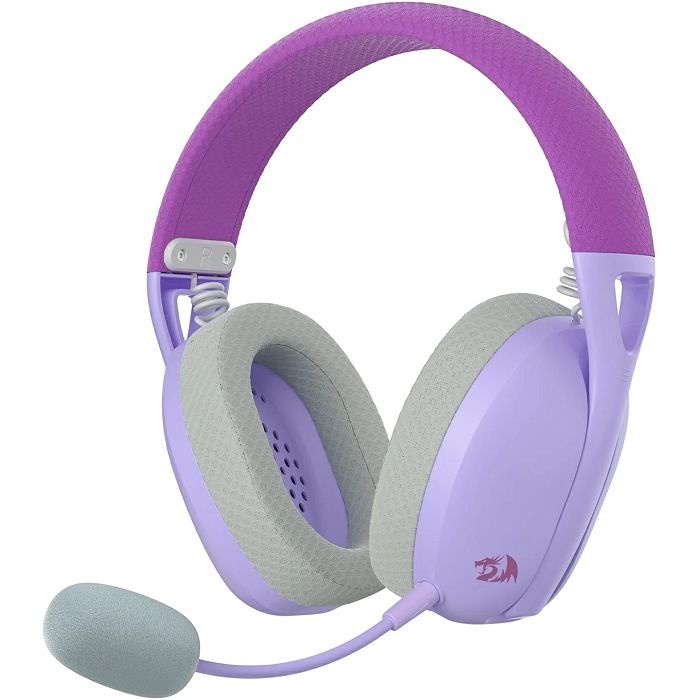 Slušalice Redragon Ire Pro H848, bežične, gaming, mikrofon, over-ear, PC, PS4, Switch, ljubičaste