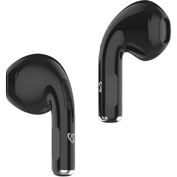 Slušalice SBOX EB-TWS18, bežične, bluetooth, mikrofon, in-ear, crne