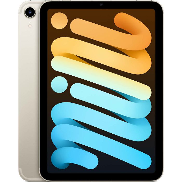 Tablet Apple iPad mini 6th Gen (2021) WiFi + Cellular, 8.3", 64GB Memorija, Starlight