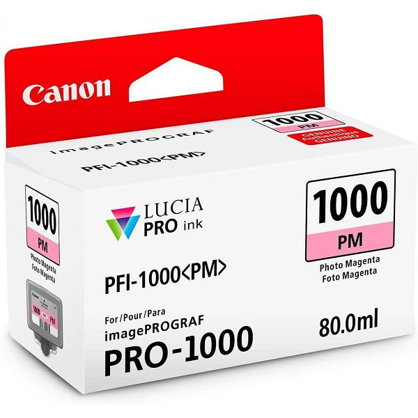Tinta Canon PFI-1000, CF0551C001AA, Photo Magenta