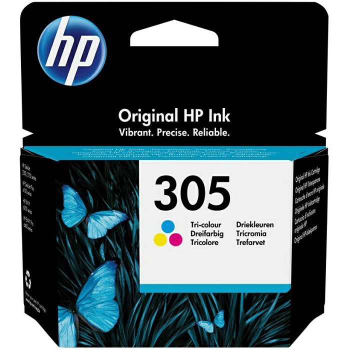Tinta HP 3YM60AE, No.305, Tri-color