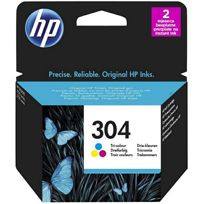Tinta HP N9K05AE, No.304, Tri-color