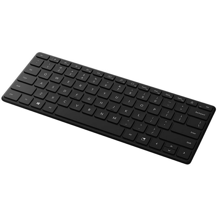 Tipkovnica Microsoft Bluetooth Compact Keyboard, bežična, UK/HR Layout, crna
