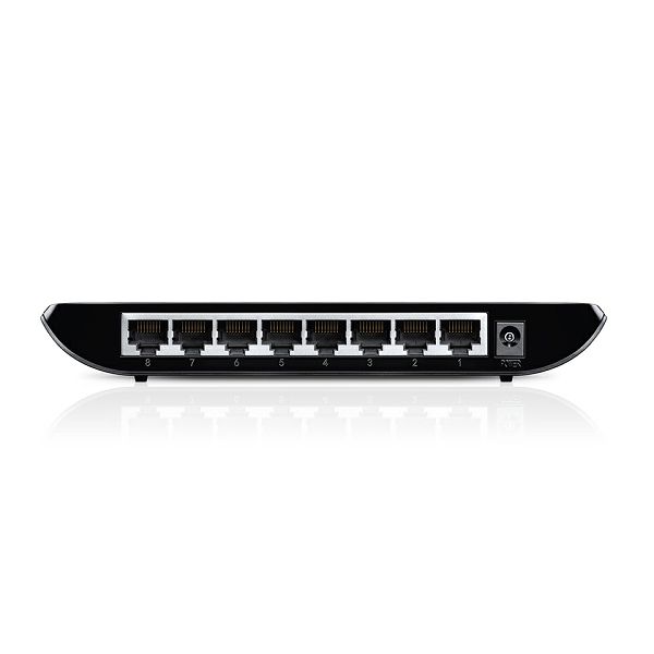 Switch TP-Link TL-SG1008D, 8 portni Gigabit, 8x10/100/1000Mbps, unmanaged, crni