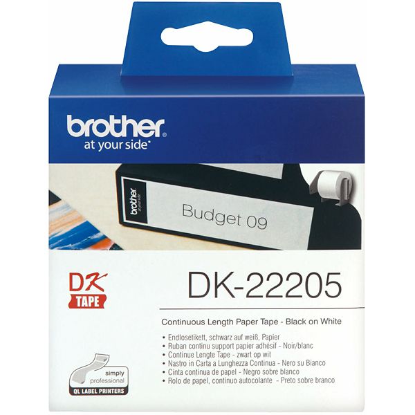 Traka Brother DK22205 Kontinuirana papirna