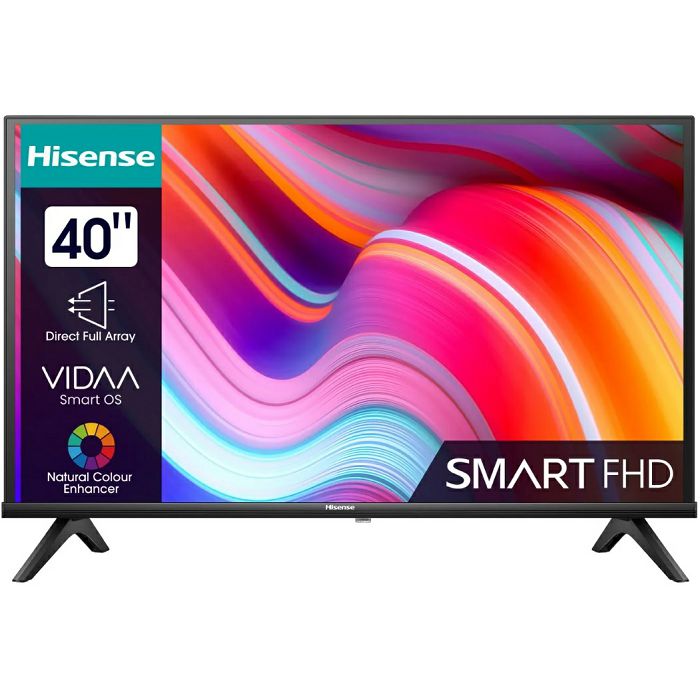 TV Hisense 40" 40A4K, LED, Full HD, Smart TV