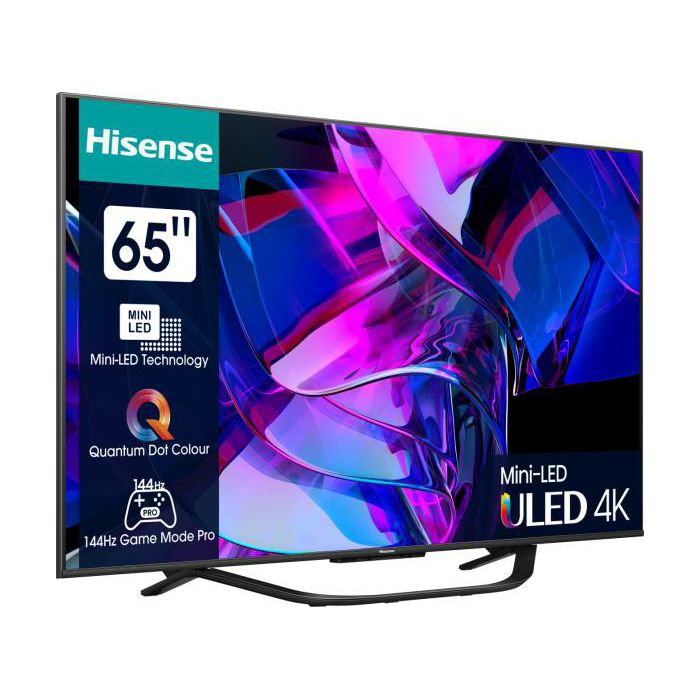 TV Hisense 65" 65U7KQ, DLED, 120Hz, 4K, Smart TV