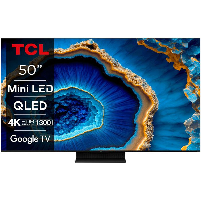 TV TCL 50" 50C805, QLED, 120Hz, 4K, Smart TV