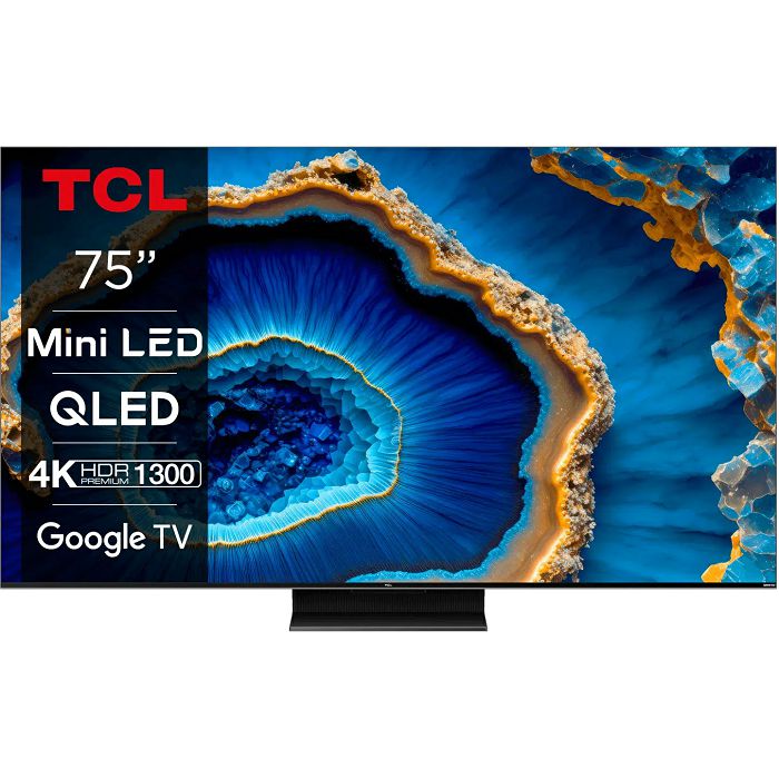 TV TCL 75" 75C805, QLED, 120Hz, 4K, Smart TV