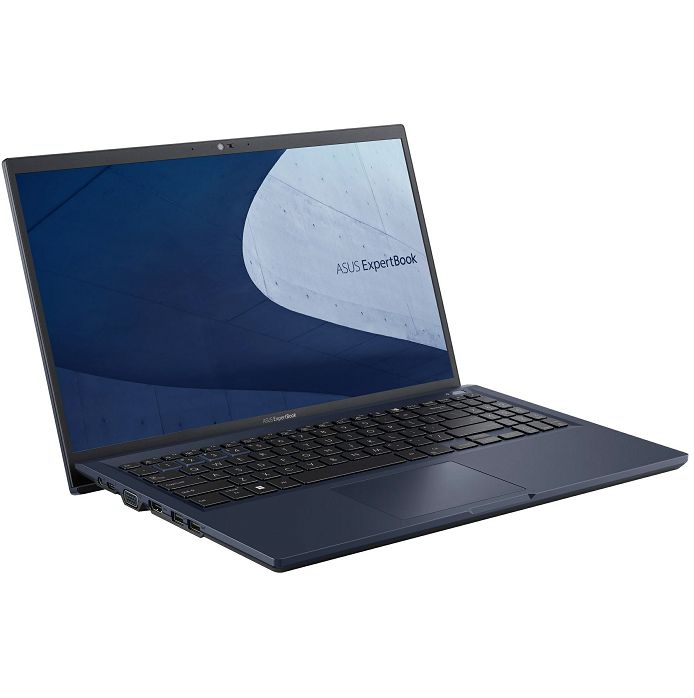 Notebook Asus ExpertBook B1, B1500CEAE-EJ3700X, 15.6" FHD, Intel Core i7 1165G7 up to 4.7GHz, 16GB DDR4, 512GB NVMe SSD, Intel Iris Xe Graphics, Win 11 Pro, 3 god