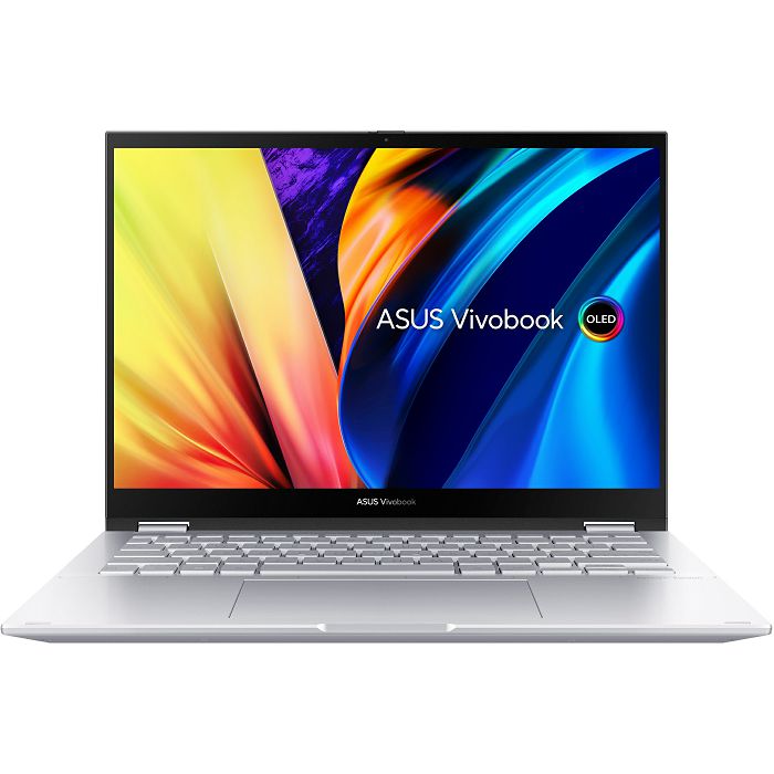 Ultrabook Asus VivoBook S 14 Flip OLED, TN3402QA-OLED-KN521W, 14" 2.8K OLED HDR500 Touch, AMD Ryzen 5 5600H up to 4.2GHz, 16GB DDR4, 512GB NVMe SSD, AMD Radeon Graphics, Win 11, 2 god