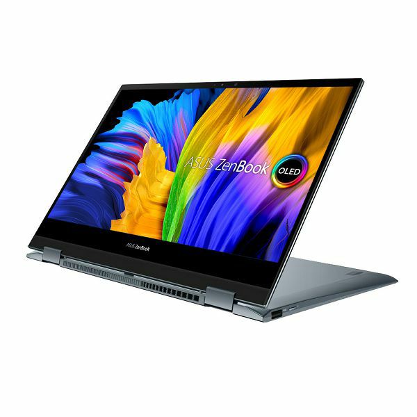 Ultrabook Asus ZenBook Flip 13 OLED, UX363EA-OLED-HP721X, 13.3" OLED HDR500 Touch, Intel Core i7 1165G7 up to 4.7GHz, 16GB DDR4, 512GB NVMe SSD, Intel Iris Xe Graphics, Win 11 Pro, 2 god