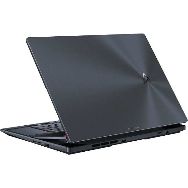 Ultrabook Asus ZenBook Pro 14 Duo OLED, UX8402ZE-OLED-M951X, 14.5" 2.8K OLED 120Hz HDR500 Touch, Intel Core i9 12900H up to 5.0GHz, 32GB DDR5, 2TB NVMe SSD, NVIDIA GeForce RTX3050Ti 4GB, Win 11 Pro, 2