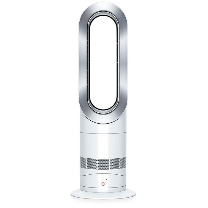 Ventilator s grijanjem zraka Dyson AM09, bijelo-srebrni