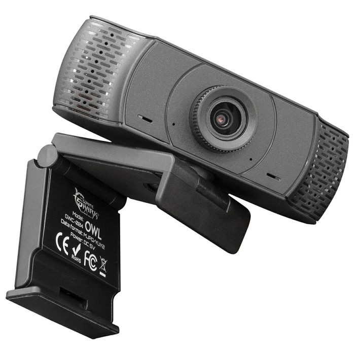 Web kamera White Shark GWC-004 Owl, Full HD, 1080p 30fps, 2MP, crna