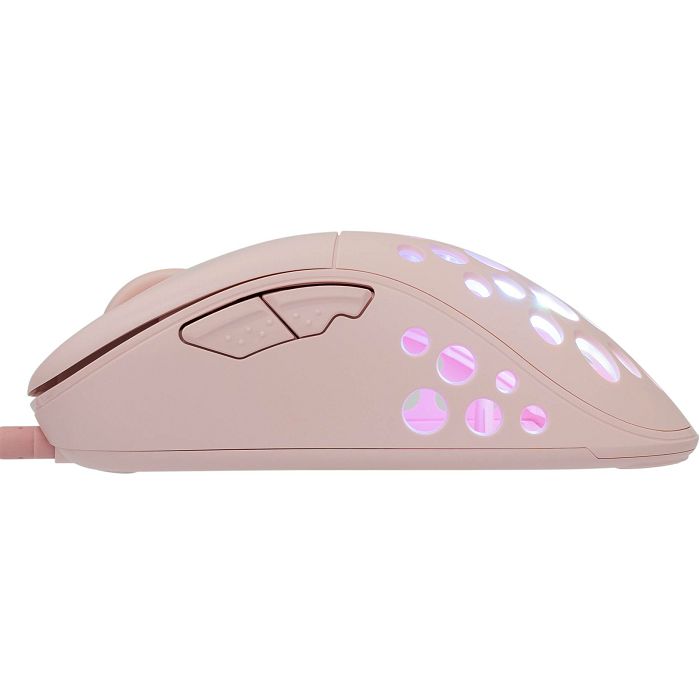 Miš White Shark GM-5013 Azrael, žičani, gaming, 12800DPI, RGB,  rozi