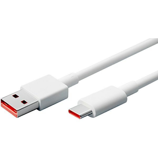 Kabel Xiaomi 6A, USB-A (M) na USB-C (M), 1.0m, bijeli